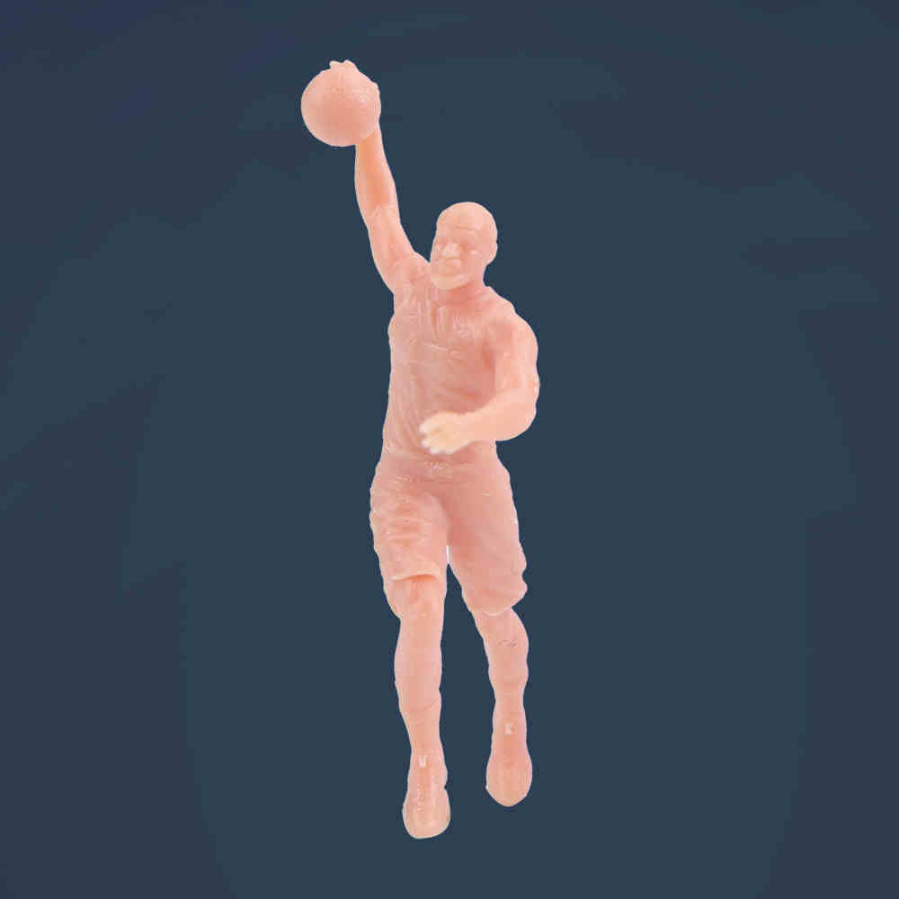 1/87 1/64 1/43 1/35 Basket Stella Scena Miniature Figura Bambola per Auto Giocattoli - Foto 12 di 14