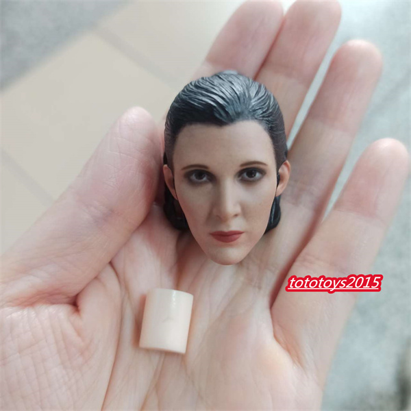 1:6 Beauty Girl Female Lady Head Sculpt Carved For 12'' Action Figure Body toy