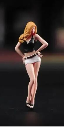 1/87 Beauty Girl Szene Requisite Miniaturen Figuren Puppe für Autos Fahrzeug Modell Spielzeug - Bild 26 von 50