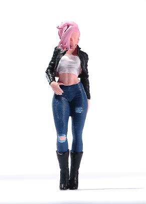 1/87 Beauty Girl Szene Requisite Miniaturen Figuren Puppe für Autos Fahrzeug Modell Spielzeug - Bild 38 von 50