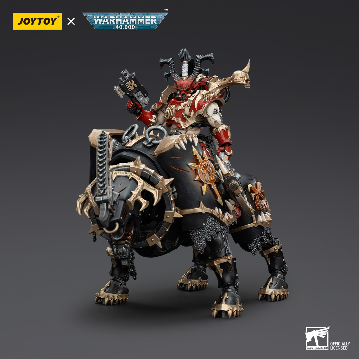 Joytoy Warhammer 4K 1/18 World Eaters Khorne Berzerker Lord Invocatus Figuren - Bild 97 von 101