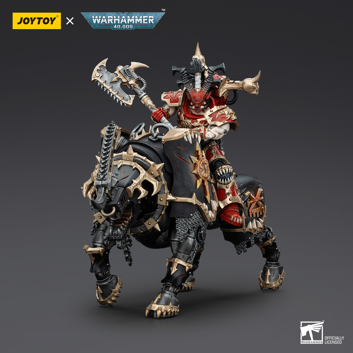 Joytoy Warhammer 4K 1/18 World Eaters Khorne Berzerker Lord Invocatus Figuren - Bild 95 von 101