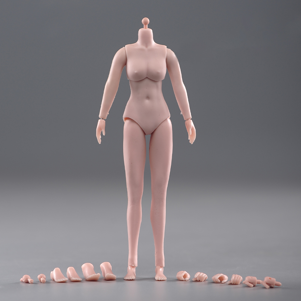 1/12 Pale Skin Super Flexible Girl 6&Prime; Female Action Figure Body Dolls Gifts Toy