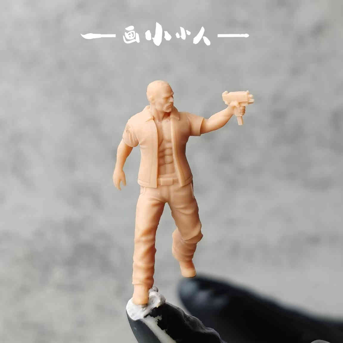 1/64 1/87 1/43 Gun gangsters Men Scene Minatures Figures Doll For Cars Model Toy - Picture 17 of 18