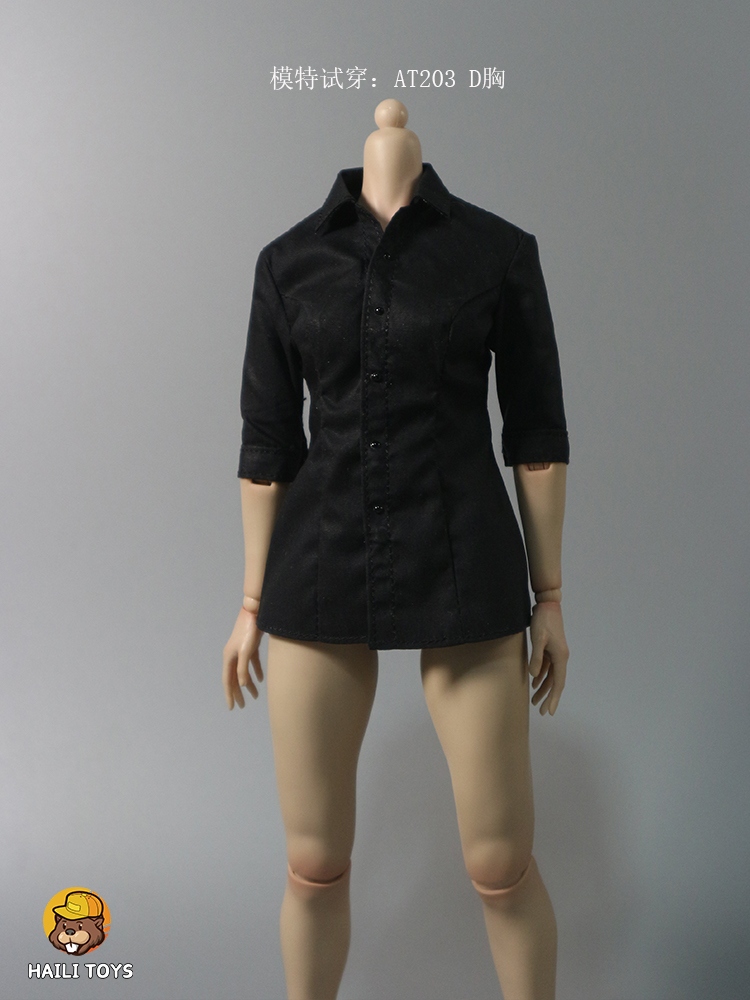 HAILI TOYS 1-6 Shirt Dress Short skirt Women&rsquo;s Clothing Fit 12 »Female figure