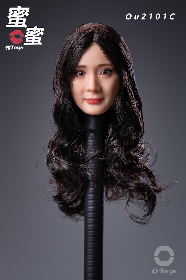 1:6 Asian Star Beauty Girl Yang Mi Kopf Skulptur für 12" weibliche Actionfigur Körper - Bild 14 von 15