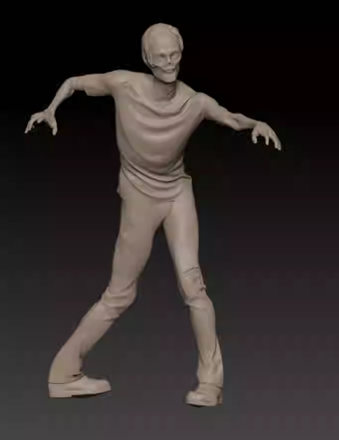 1/87 1/64 1/43 Zombie Monster Szene Requisite Miniaturen Figuren Puppe für Auto Spielzeug - Bild 13 von 34