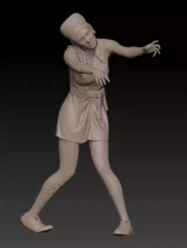 1/87 1/64 1/43 Zombie Monster Szene Requisite Miniaturen Figuren Puppe für Auto Spielzeug - Bild 15 von 34