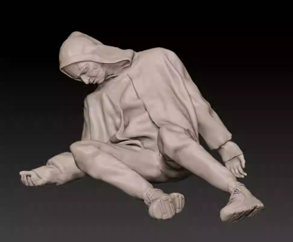 1/87 1/64 1/43 Zombie Monster Szene Requisite Miniaturen Figuren Puppe für Auto Spielzeug - Bild 18 von 34