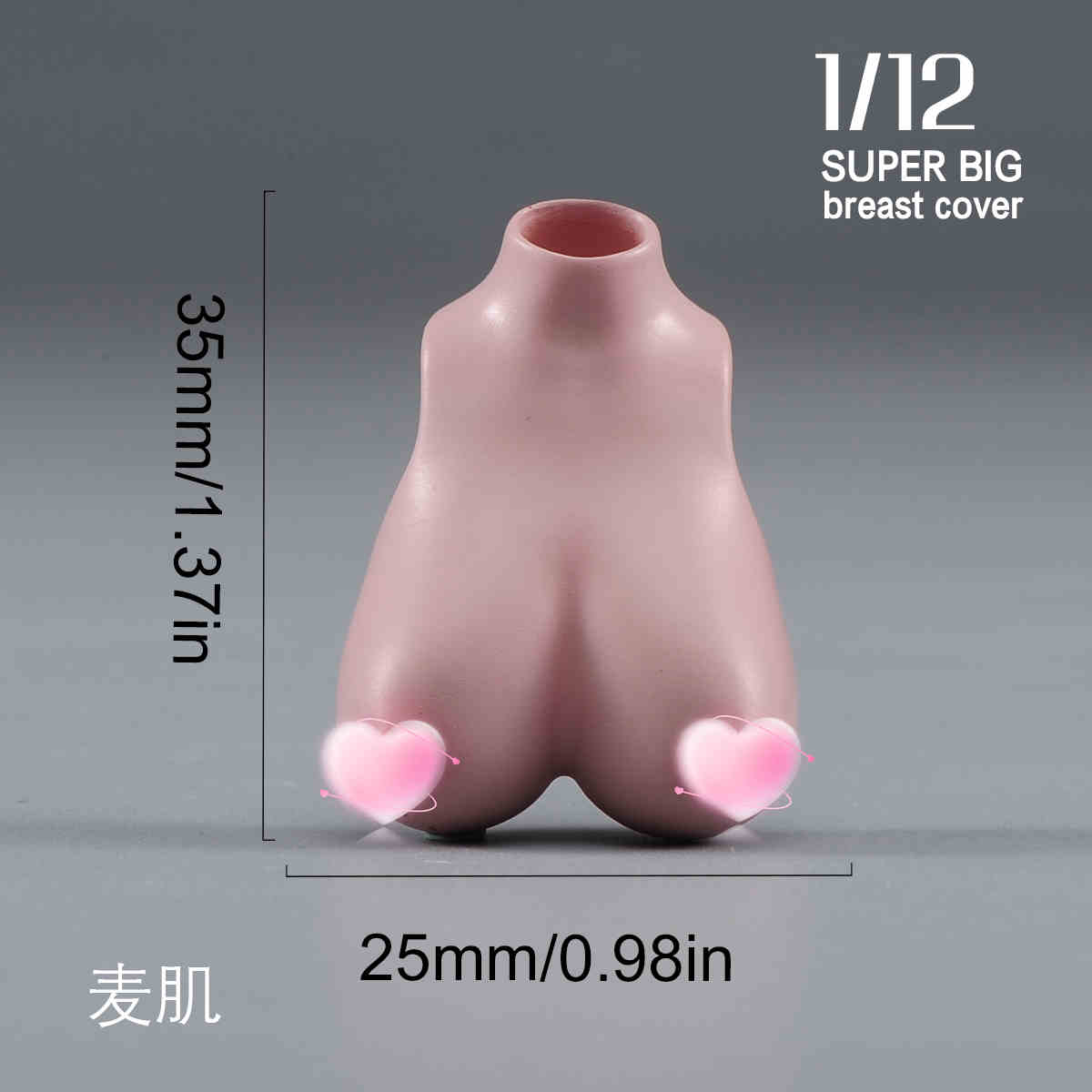 1/6 1:12 weibliche große Büste Brustbedeckung Modell für 12" 6" Actionfigur Körper Spielzeug - Bild 37 von 46