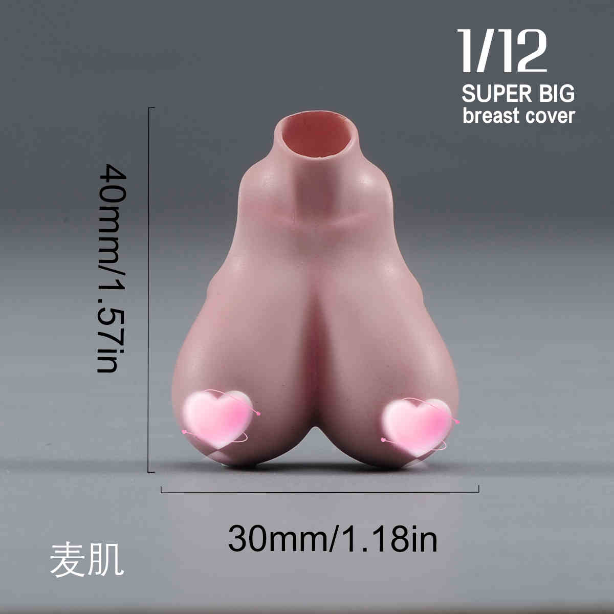 1/6 1:12 weibliche große Büste Brustbedeckung Modell für 12" 6" Actionfigur Körper Spielzeug - Bild 40 von 46