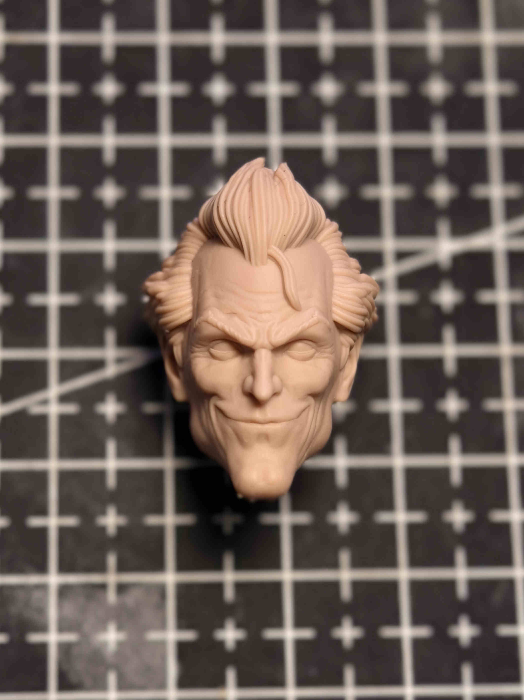 1:12 Joker Clown Spiel Arkham Kopf Skulptur für 6" männliche Actionfigur Körper Spielzeug - Bild 19 von 21