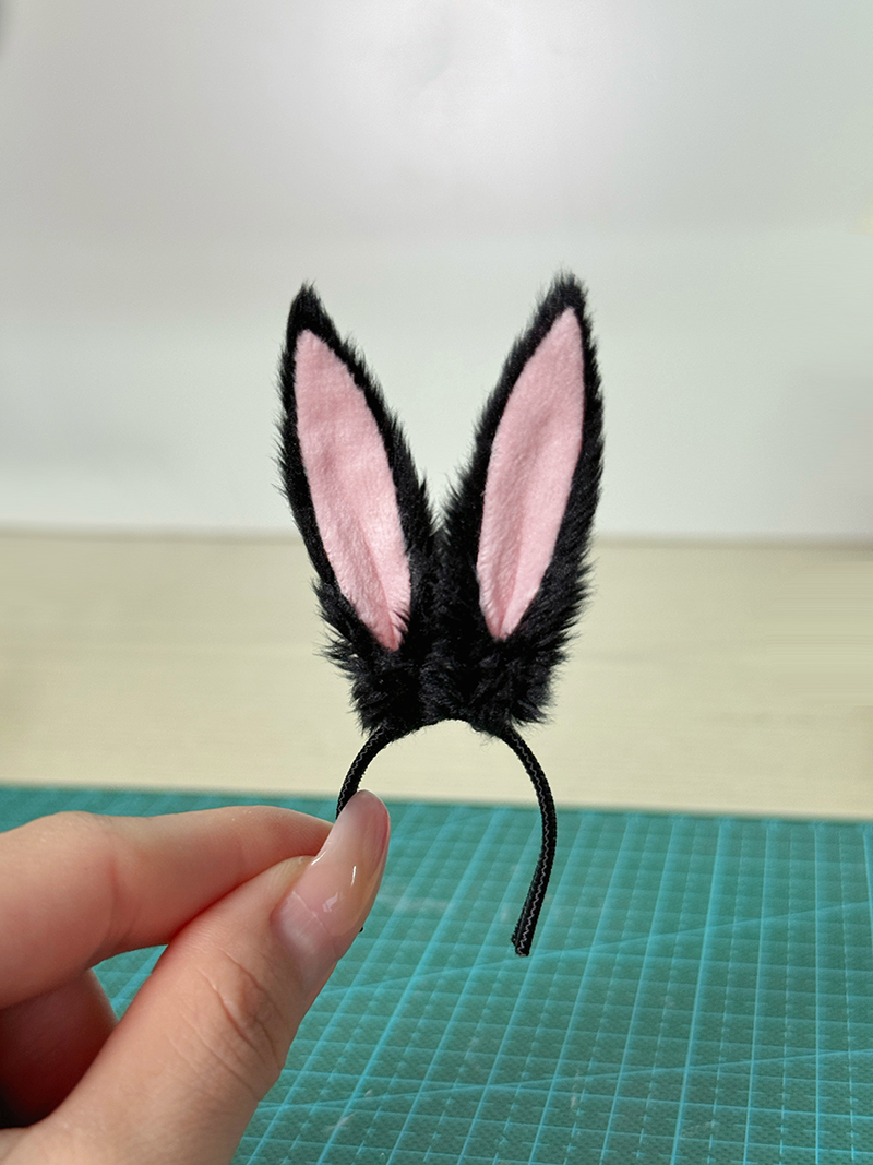 1/6 Kaninchenohr Stirnband Haarbänder Szene Modell passt 12" weibliche Figur Kopf Spielzeug - Bild 10 von 11