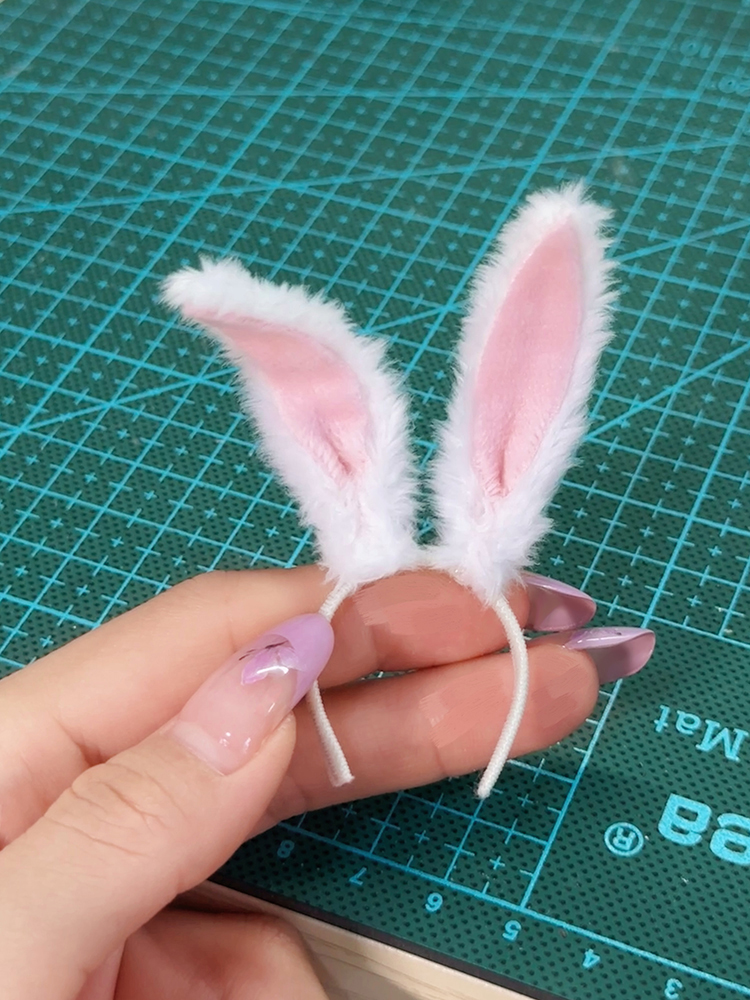 1/6 Kaninchenohr Stirnband Haarbänder Szene Modell passt 12" weibliche Figur Kopf Spielzeug - Bild 11 von 11