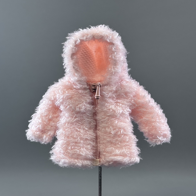 1/12 Female Long Coat Plush Jacket Clothing Fit 6'' shf Action Figure Body Doll - Picture 21 of 21