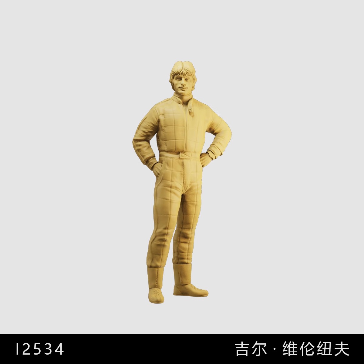 1/64 1/43 1/35 Miniaturas Figuras Uniforme Carrera Conductor Escena Muñeca Para Coches Juguete - Imagen 10 de 10