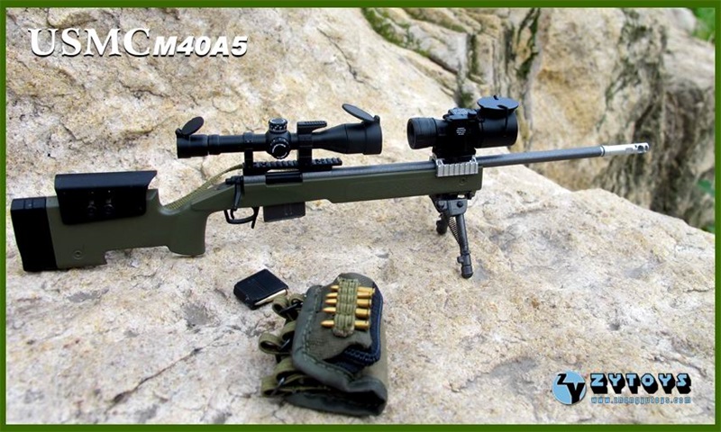 ZYTOYS ZY8024 1/6 Rifle Model Gun Weapon Scene Props Fit 12'' Action Figure - Picture 21 of 24