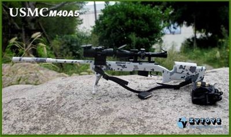 ZYTOYS ZY8024 1/6 Rifle Model Gun Weapon Scene Props Fit 12'' Action Figure - Picture 23 of 24
