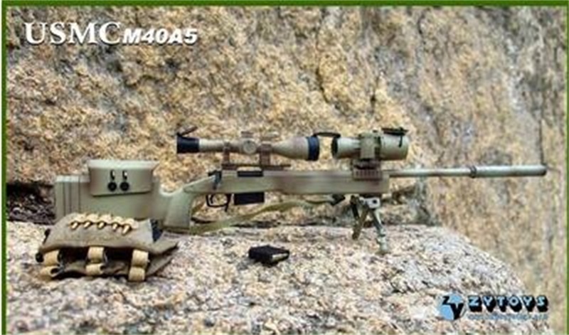 ZYTOYS ZY8024 1/6 Rifle Model Gun Weapon Scene Props Fit 12'' Action Figure - Picture 24 of 24