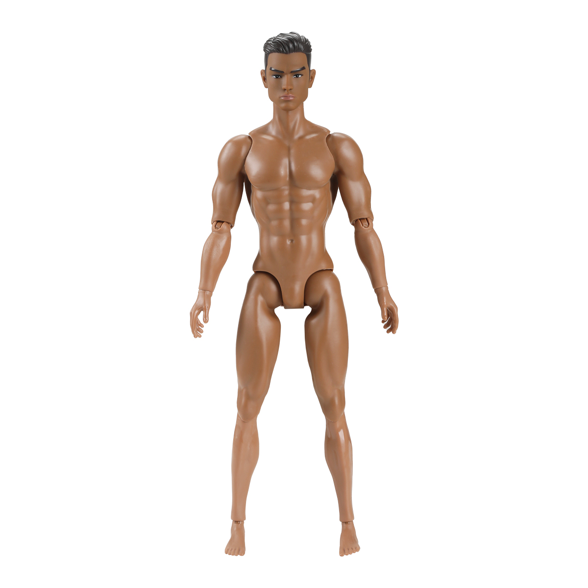 1/6 Male flexible Sport Fitness Muscular Head Action Figure Body