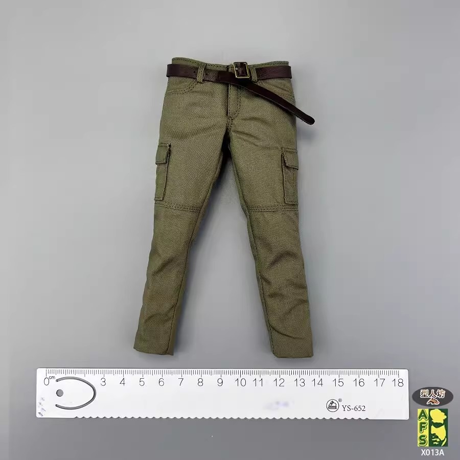 AFS TOYS 1/6 Combat work pants vests belts Suit Fit 12 » Female Action Figure