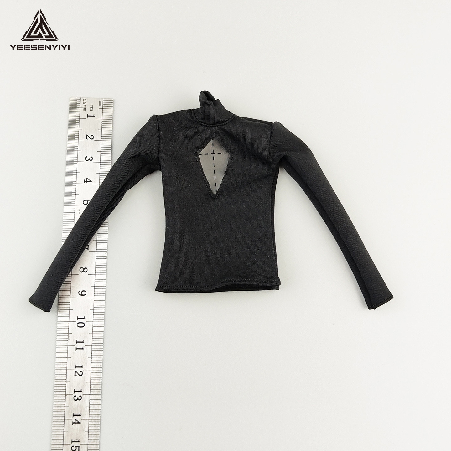 1:6 T-shirt Tops Vest Short Sleeve Clothes Fit 12” Female Action Figure Body