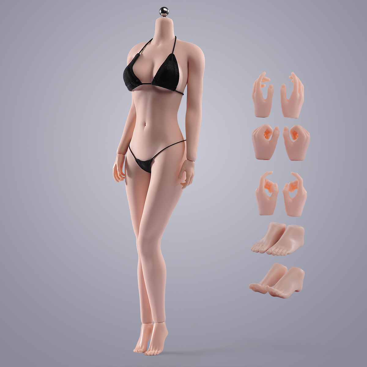 ANT AB001 1/6 Female Seamless Flexible Body Large Bust Breast For 12 » Figure