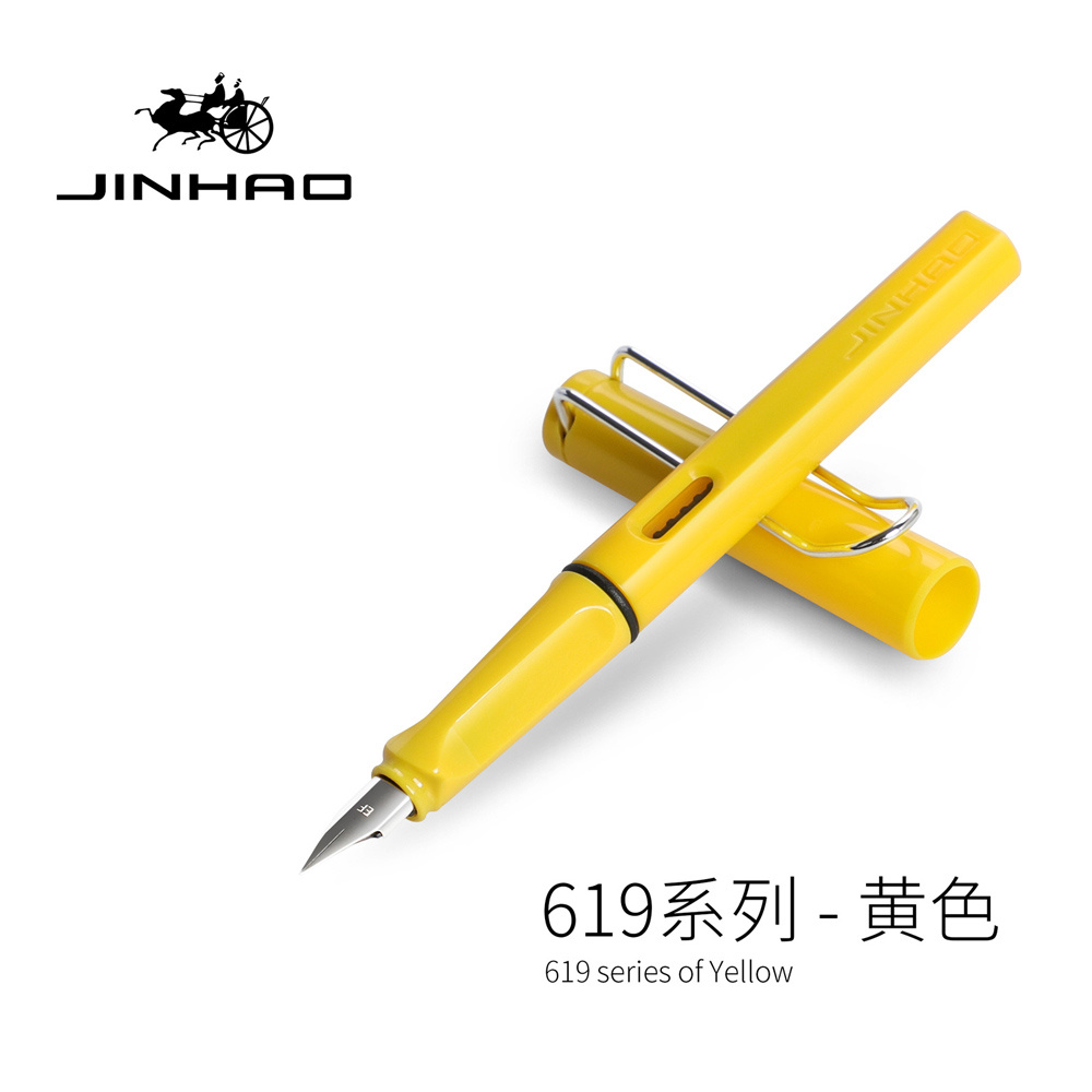 1 pieza pluma estilográfica colorida Jinhao 619 EF/0,38 mm F/0,5 mm profesor escritura fluida #ZH - Imagen 15 de 39