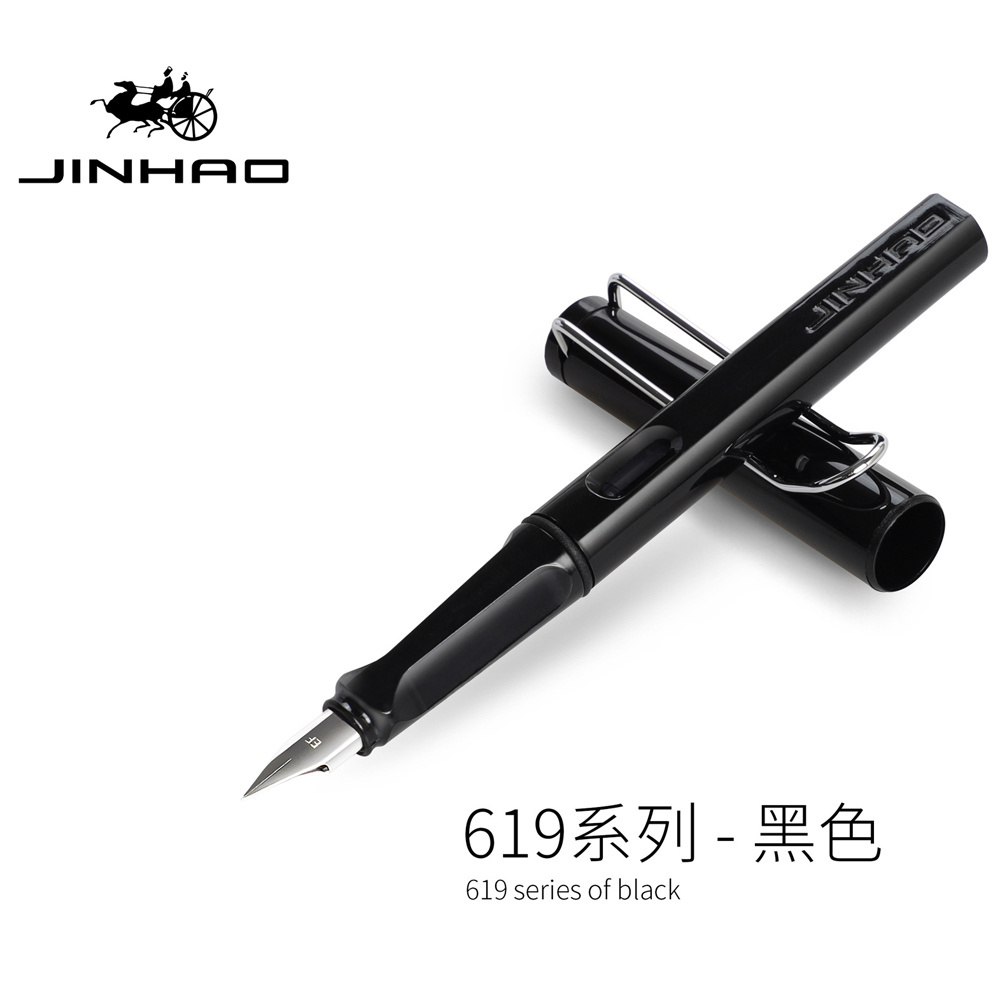 1 pieza pluma estilográfica colorida Jinhao 619 EF/0,38 mm F/0,5 mm profesor escritura fluida #ZH - Imagen 17 de 39