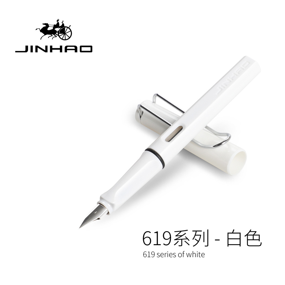 1 pieza pluma estilográfica colorida Jinhao 619 EF/0,38 mm F/0,5 mm profesor escritura fluida #ZH - Imagen 23 de 39