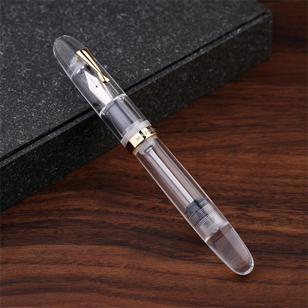 Majohn C4 Pipette EF/F/M Füllfederhalter Transparent Feder Große Größe Schreiben Lehrer #cw - Bild 12 von 13