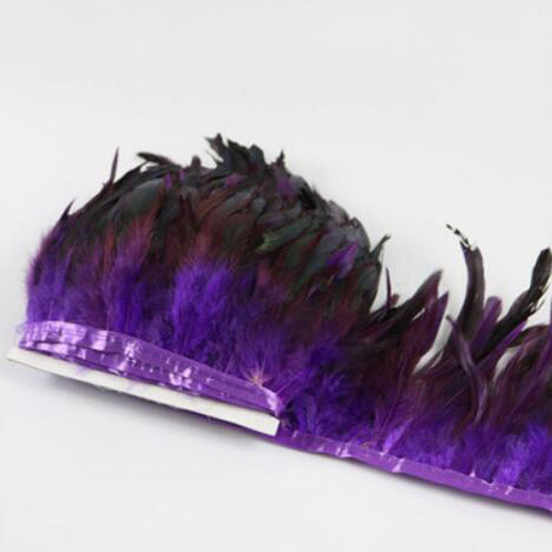 1/5/10Meter DIY Rooster Tail Feathers 13-18CM Trims Strip Party Clothing Feather - Picture 16 of 29