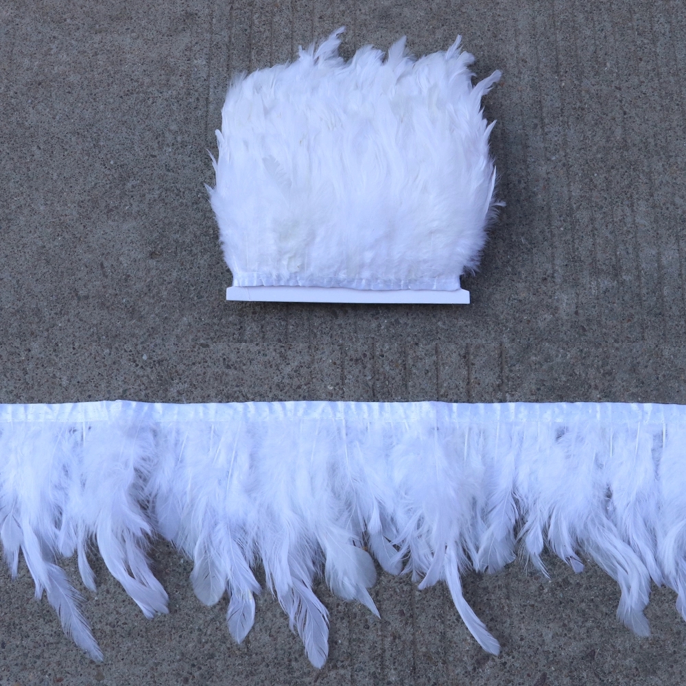 1/5/10Meter DIY Rooster Tail Feathers 13-18CM Trims Strip Party Clothing Feather - Picture 24 of 29