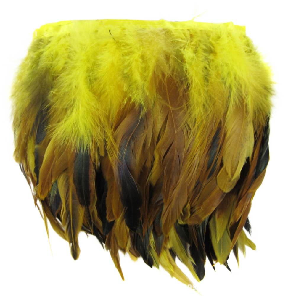 1/5/10Meter DIY Rooster Tail Feathers 13-18CM Trims Strip Party Clothing Feather - Picture 27 of 29