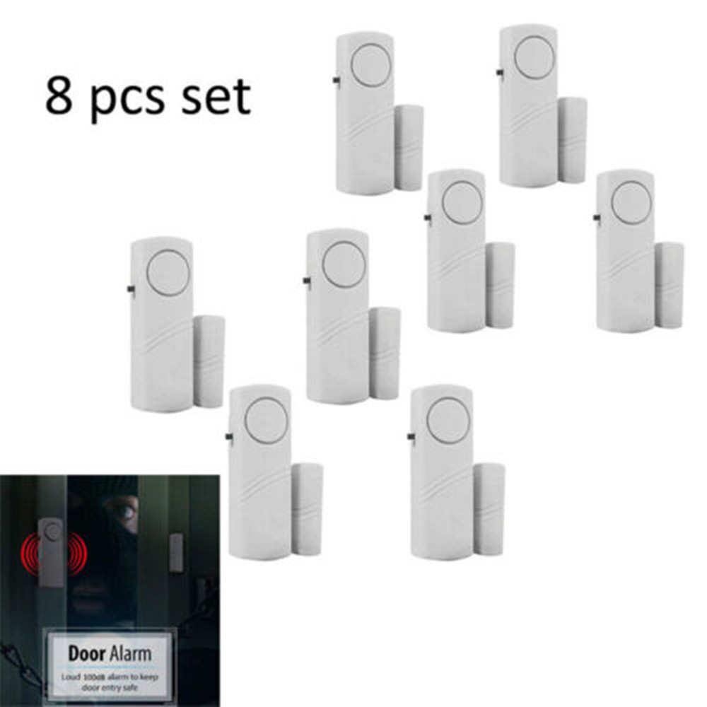 Door Window Sensor Magnetic Wireless Motion Detector Alarm System Home Security