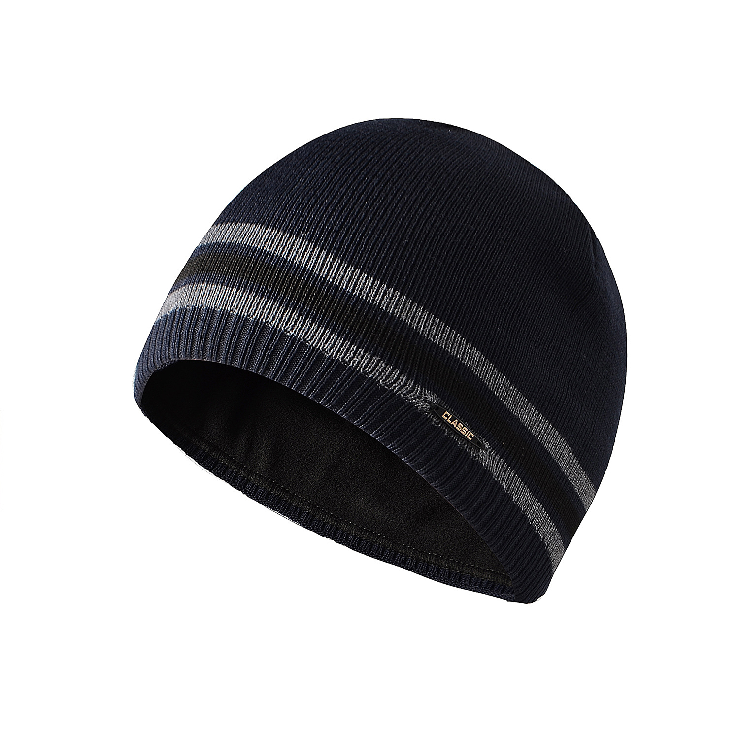 Hombres Sombrero Tejido Invierno Cálido Puño Gorro Orejeras Gorra Calavera para Trabajo al Aire Libre Esquí - Imagen 22 de 25