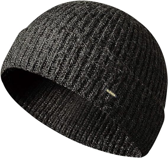 Hombres Sombrero Tejido Invierno Cálido Puño Gorro Orejeras Gorra Calavera para Trabajo al Aire Libre Esquí - Imagen 21 de 25