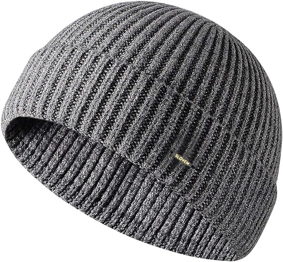 Hombres Sombrero Tejido Invierno Cálido Puño Gorro Orejeras Gorra Calavera para Trabajo al Aire Libre Esquí - Imagen 20 de 25
