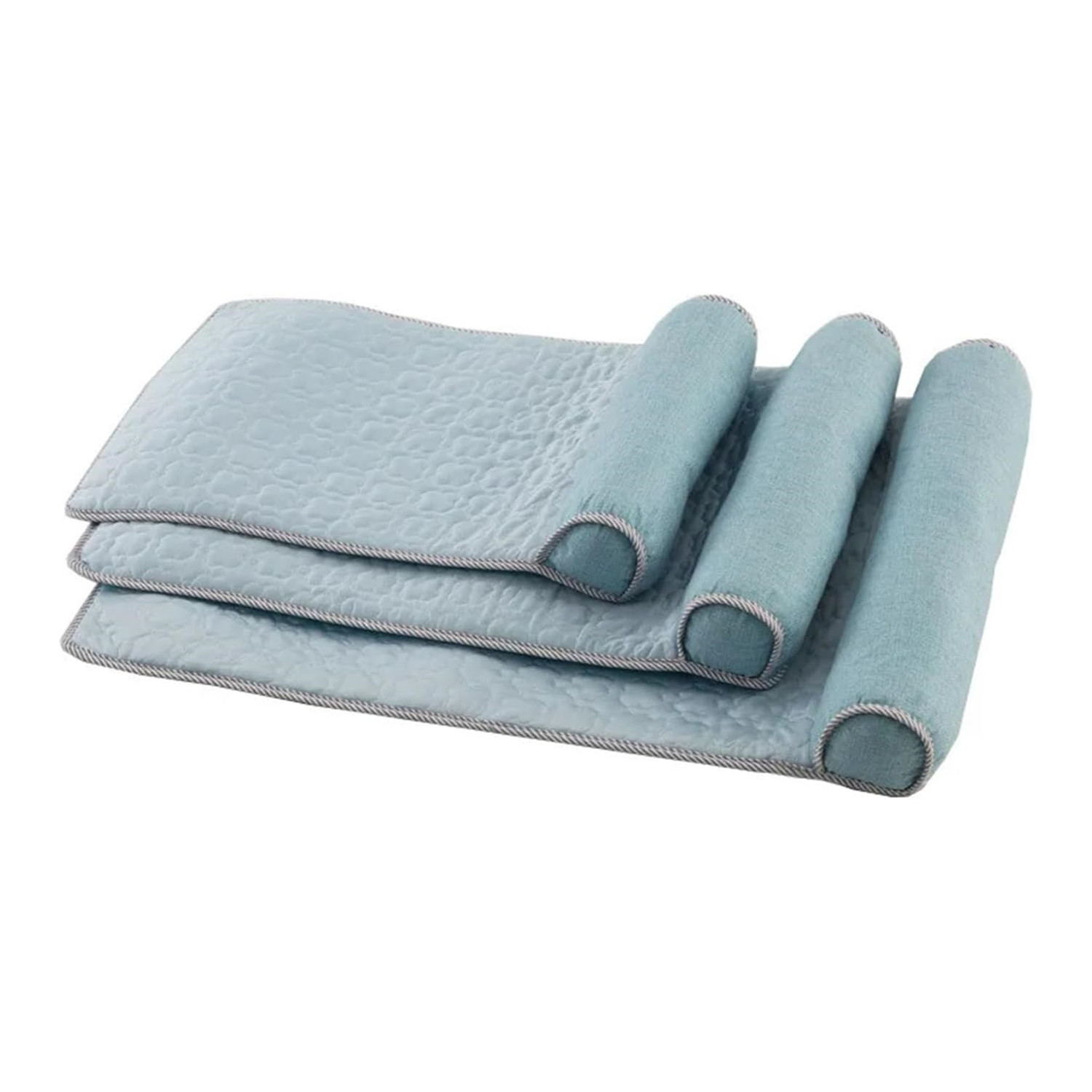 Summer Dog Cooling Mat with Pillow Cooling Bed for Large Dogs Cats Sleeping Pads - Picture 13 of 13