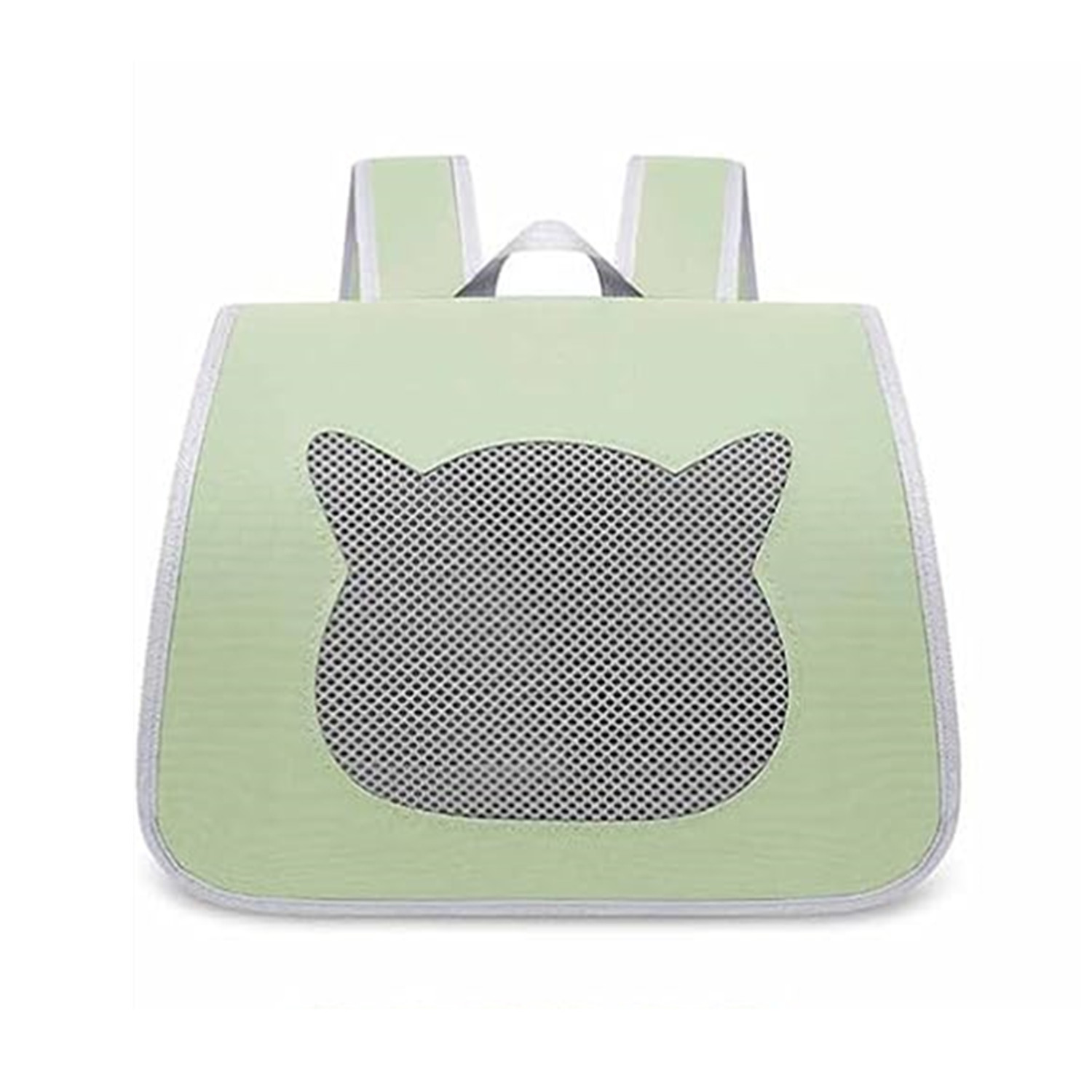 Mochila para gatos porta mascotas malla ventilada lados suaves perro mochila de viaje exterior - Imagen 17 de 19