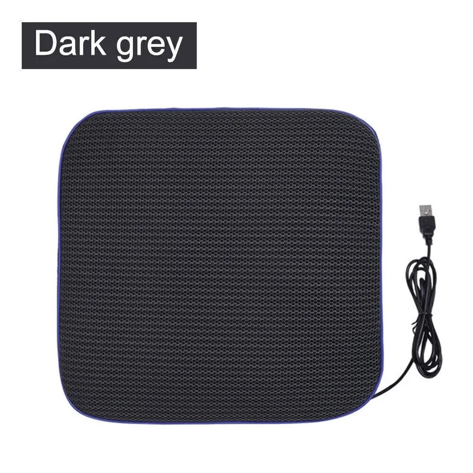 Breathable Cushion Cover Summer Cooling Chair Fan
