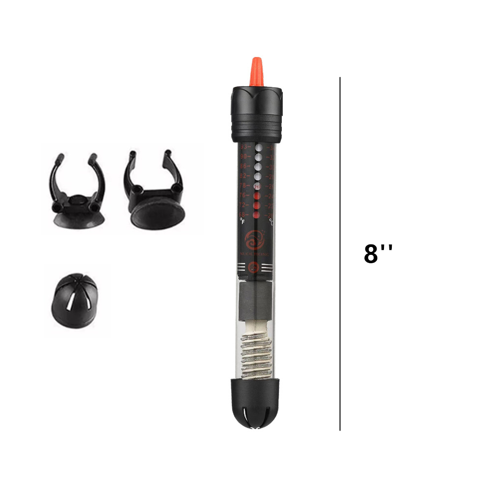 Calentador termostato automático sumergible para pecera de acuario con ventosas calentador - Imagen 13 de 21