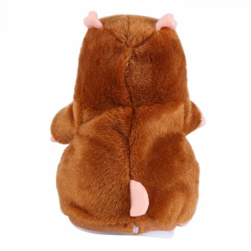 Talking Hamster Repeats What You Say Interactive Stuffed Plush Animal Toy Gifts - Picture 11 of 14