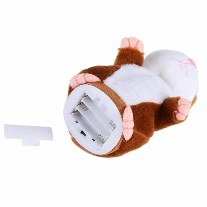 Talking Hamster Repeats What You Say Interactive Stuffed Plush Animal Toy Gifts - Picture 12 of 14