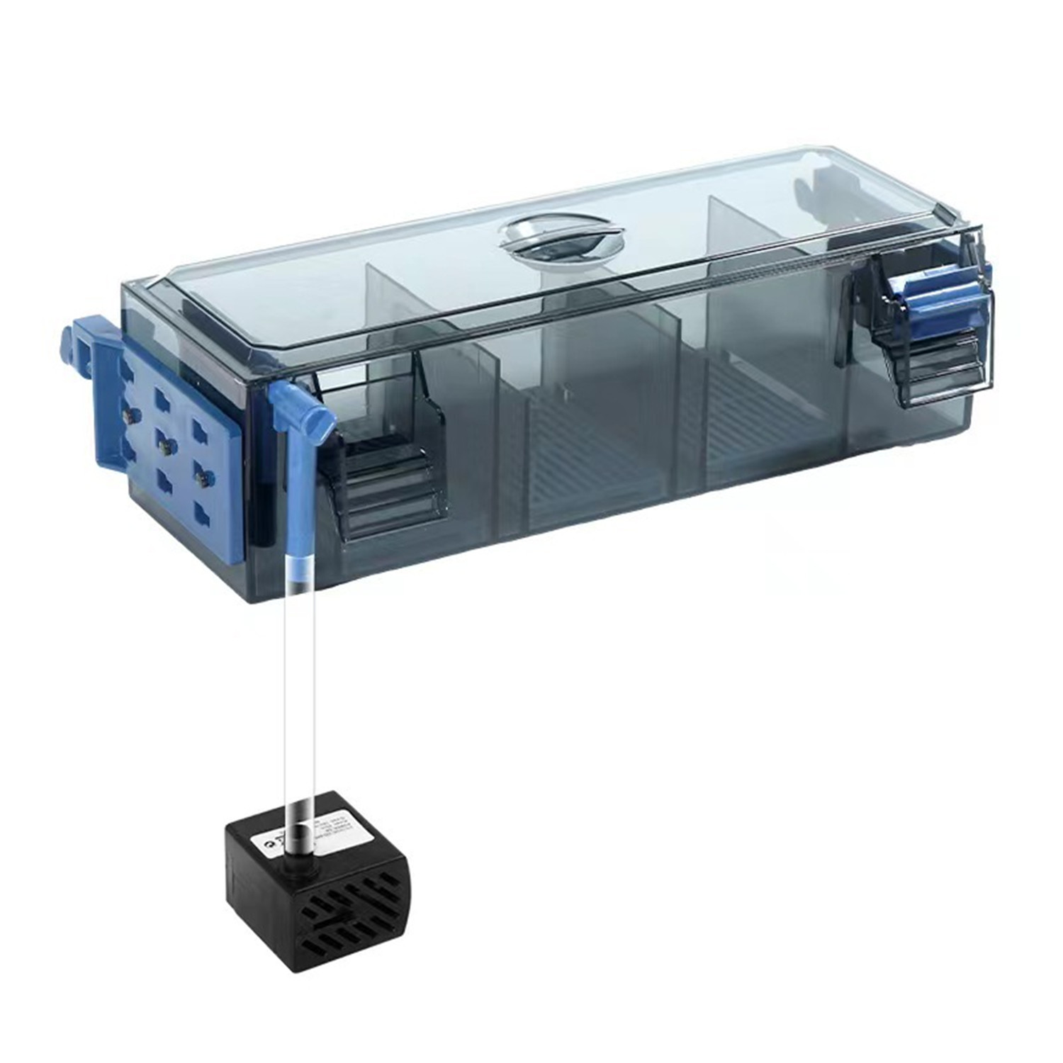 Aquarium Aquarium Filter mit Wasserfall Sauerstoffversorgung geeignet Mehrschichtfilter - Bild 10 von 15