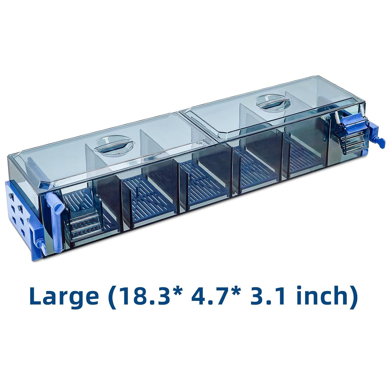 Multi-Layer Aquarium Filter for 5-30 Gallon Fish Tanks Oxygenating Water Wheel - Picture 13 of 16