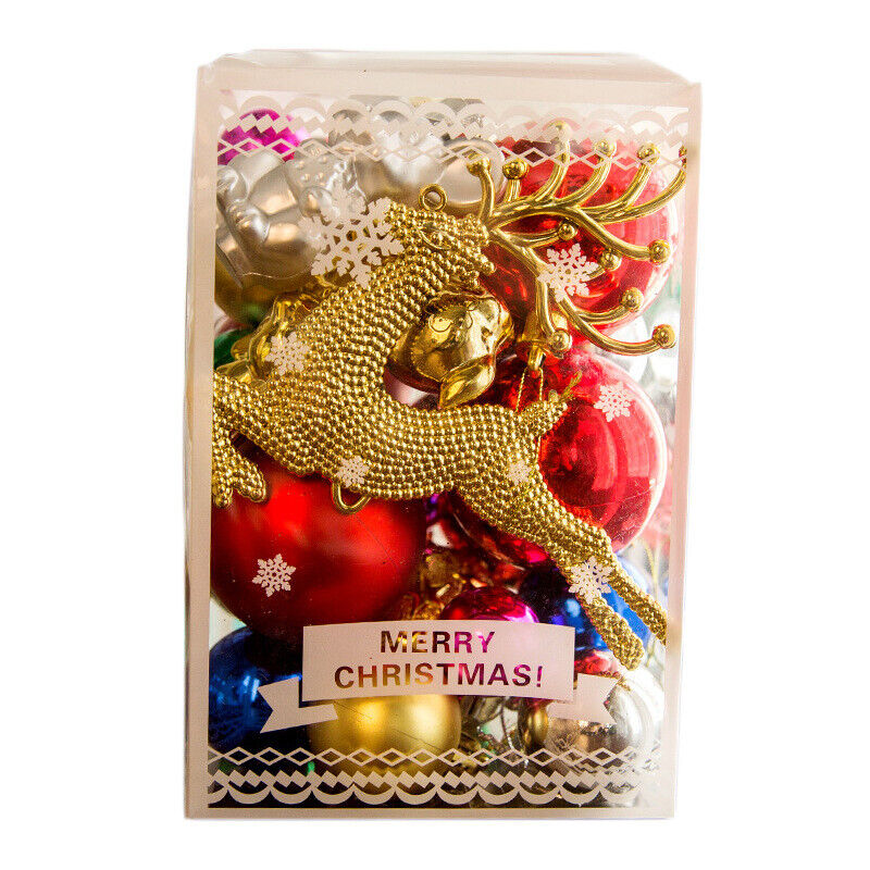 30PCS Christmas Glitter Ball Ornaments Xmas Tree Ball Hanging Party Home Decor - Picture 21 of 22