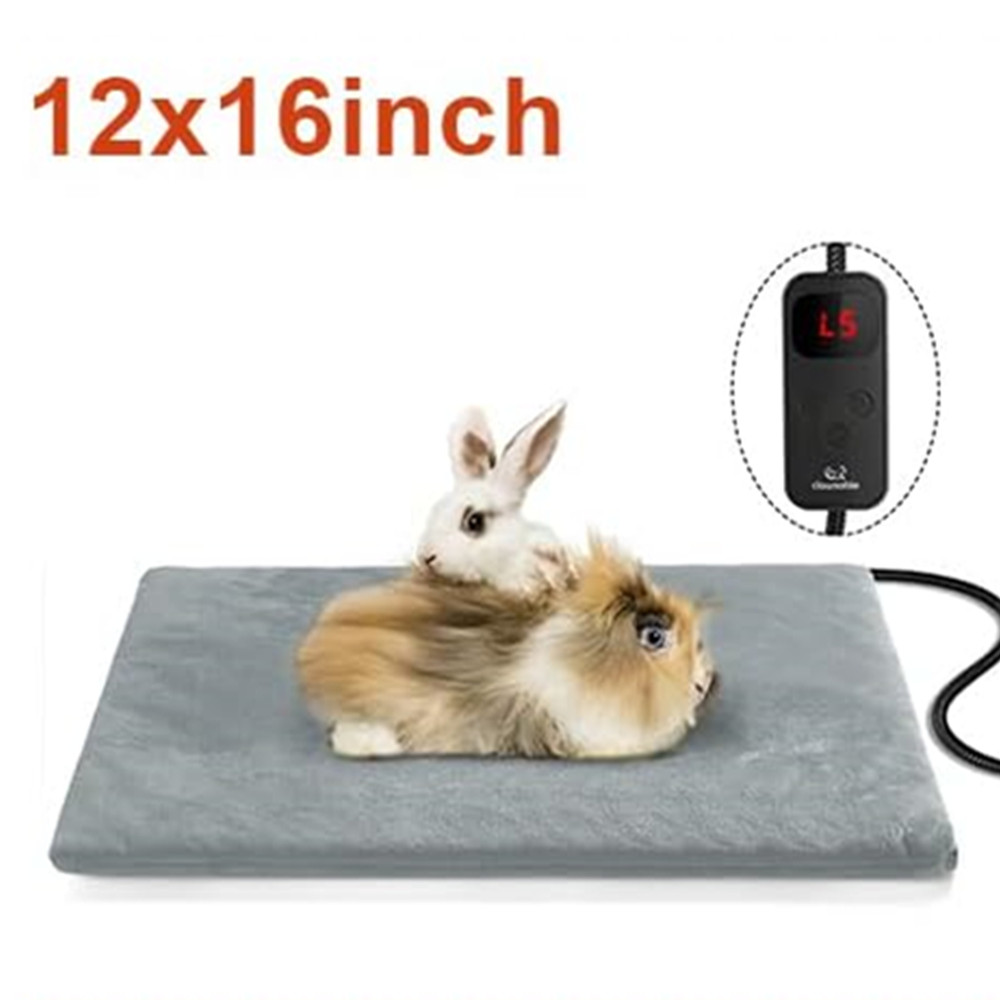 Adjustable Heating Pads for Dog Cat Waterproof Warming Heater Mat 6 Gear Set - Picture 8 of 25