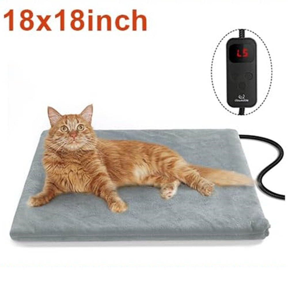 Adjustable Heating Pads for Dog Cat Waterproof Warming Heater Mat 6 Gear Set - Picture 9 of 25