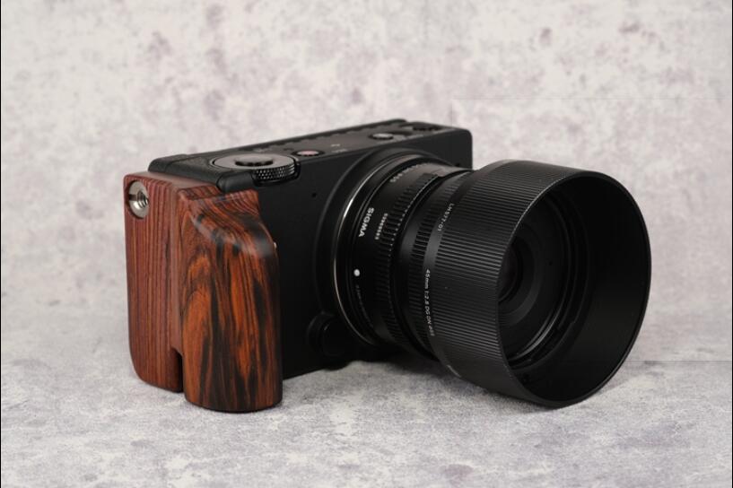 Ebenholz Holz Seitengriff Handgriff handgefertigt für Sigma FP fp L Kamerahandgriff - Bild 17 von 19